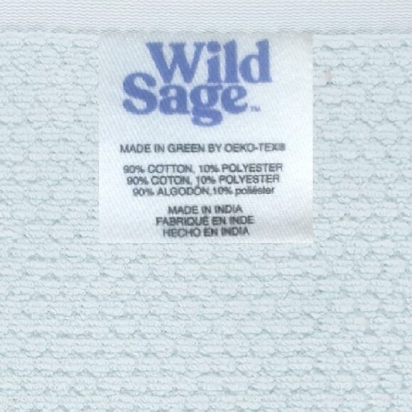 3 new Wild Sage Savannah Quick Dry 90% Cotton WASHCLOTHS in MOONLIGHT JADE GREEN - Picture 5 of 5